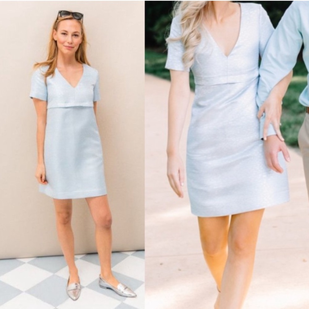 Tuckernuck Ice Blue Caroline Dress